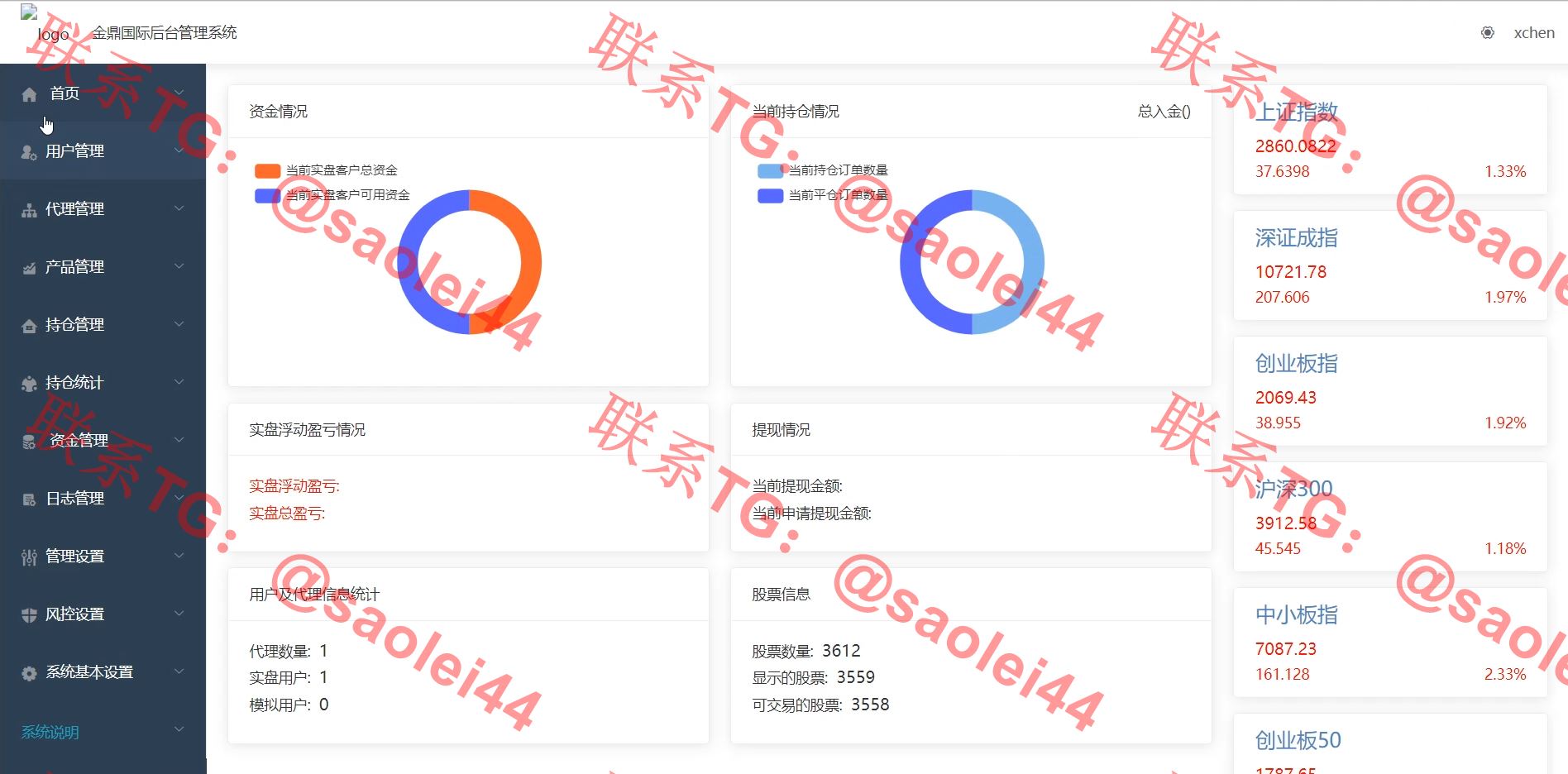 java开源版股票系统/两融/证券股票/期货交易所/带配资-heichanym.com-黑产源码