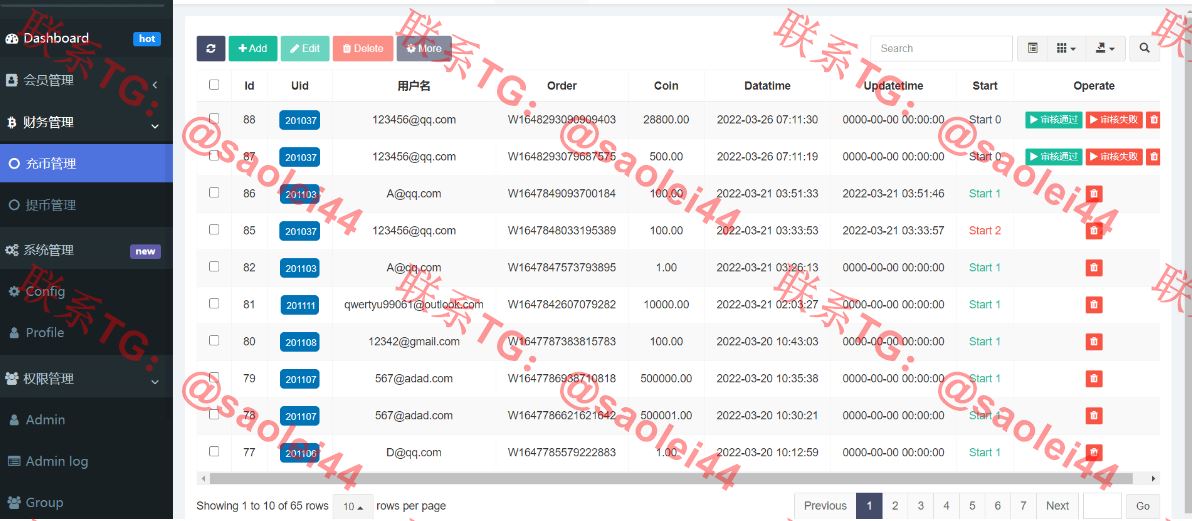 uniapp版多语言TRX系统/TRX理财系统/虚拟币挖矿/后端Fastadmin-heichanym.com-黑产源码