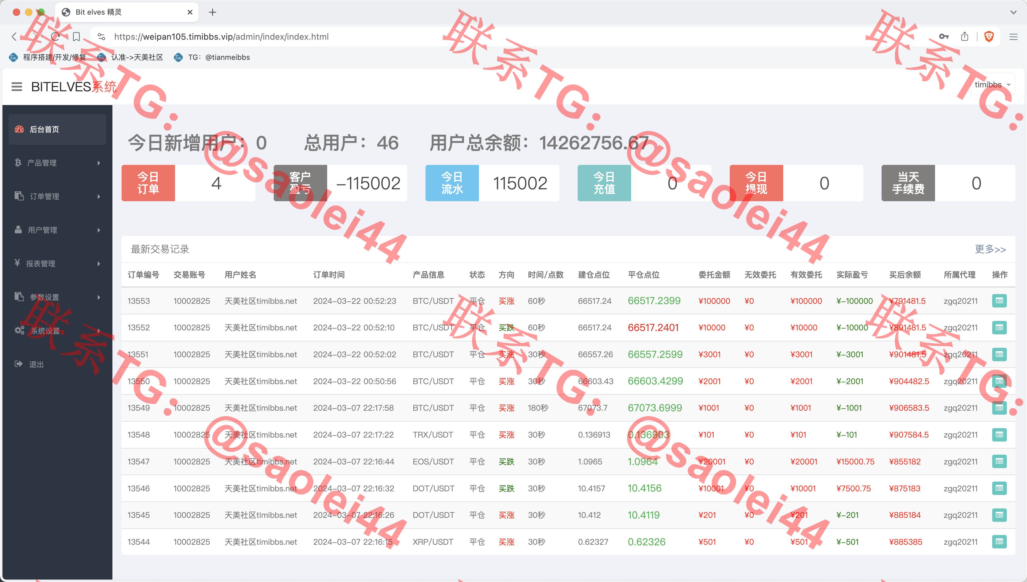 【亲测】magiczone多语言微盘微交易所源码/外汇微盘系统/秒合约微盘/带质押理财功能+盈亏风控/前端html+后端PHP-heichanym.com-黑产源码